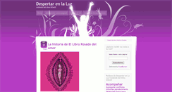 Desktop Screenshot of despertarenlaluz.com